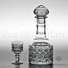 Сервиз БОГАТЫРЬ - c149/1,2 Сервиз д/вина Классика Дятьковский хрустальный завод - Подарочный набор для спиртных напитков: хрустальный штоф и набор из 6 хрустальных рюмок. Сервиз Богатырь 100396 Дятьковский хрустальный завод