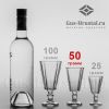 Лафитники хрустальные граненые (6 шт, 50 гр) - c567 Рюмка Граненная мал Дятьковский хрустальный завод - Набор хрустальных рюмок, 6 шт,50 гр. Лафитники хрустальные граненые (6 шт, 50 гр) 500012 Дятьковский хрустальный завод