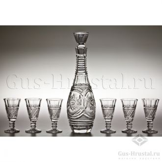 Хрустальный сервиз "Серебряная свадьба"