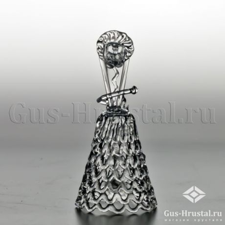 Колокольчик ЛЕВ (горный хрусталь) - колокольчик средний Гусь-Хрустальный - колокольчик из серии знаки зодиака Колокольчик Лев (горный хрусталь) 100135 Гусь-Хрустальный