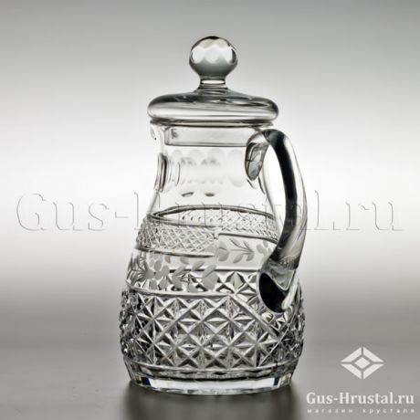Хрустальный кувшин - К3998/2к к/кувшин 1250 мл. BORISOV - Хрустальный кувшин для напитков (с крышкой) 1,25 литра Хрустальный кувшин 100164 BORISOV