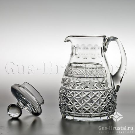 Хрустальный кувшин - К3998/2к к/кувшин 1250 мл. BORISOV - Хрустальный кувшин для напитков (с крышкой) 1,25 литра Хрустальный кувшин 100164 BORISOV
