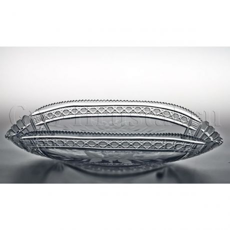 Ваза для Фруктов "Даня" - c378 Ваза ДАНЯр.Нежн.бол. арт. С 378 Дятьковский хрустальный завод - Хрустальная ваза для фруктов Ваза для Фруктов "Даня" 100262 Дятьковский хрустальный завод