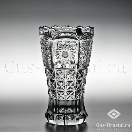 Хрустальная ваза - ПС874 Ваза для цветов СПЕКТР - Хрустальная ваза для цветов, бесцветный хрусталь Хрустальная ваза 100331