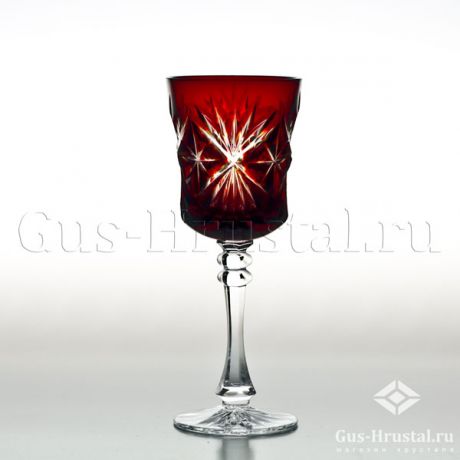 Хрустальные фужеры - 420049 Гусевской Хрустальный завод - 2 рубиновых бокала ручной работы! Хрустальные фужеры 100094 Гусевской Хрустальный завод
