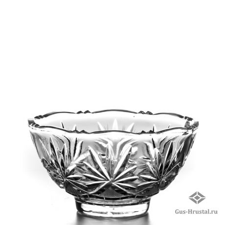 Хрустальный салатник - 4496 600/259 Ваза д/фруктов, 1 вел., дуги. кусты NEMAN - Хрустальный салатник из бесцветного хрусталя Хрустальный салатник 100370 NEMAN
