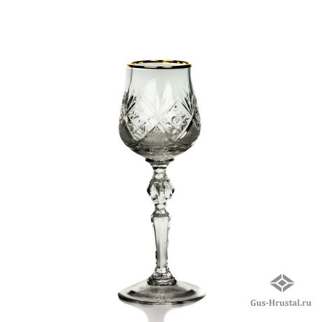 Хрустальные рюмки (отводка золотом) - 7841 900/851 60 г. Набор рюмок отв. зол. NEMAN - Набор хрустальных рюмок на высокой ножке с отводкой золото, 6 шт, 60 гр. Хрустальные рюмки (отводка золотом) 201124 NEMAN