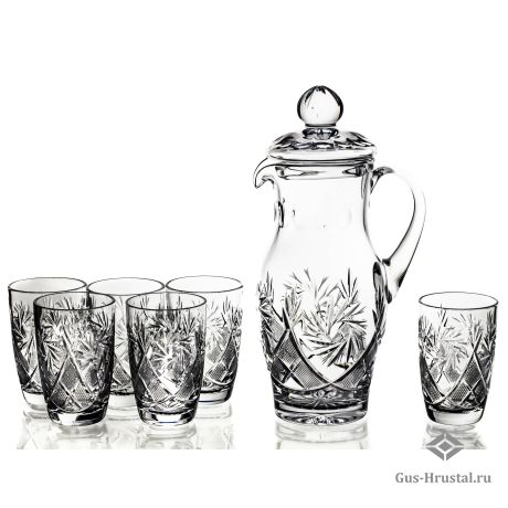 Сервиз для воды - Сервиз 1000/1 4189 200гр 4995 1,0 л NEMAN - Хрустальный кувшин и 6 стаканов Сервиз для воды 800001 NEMAN