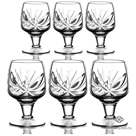 Хрустальные рюмки - 5290 900/43 50 г. Набор рюмок NEMAN - Набор хрустальных рюмок, 6 шт, 50 гр. Хрустальные рюмки 605290 NEMAN