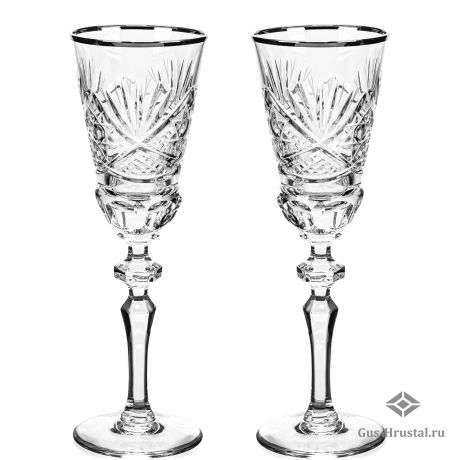Хрустальные рюмки (отводка золотом) - 8159 1000/73 80 г. Н-р рюмок отв.зол. NEMAN - Набор хрустальных рюмок на высокой ножке с золотой отводкой, 6 шт, 80 гр. Хрустальные рюмки (отводка золотом) 201121 NEMAN