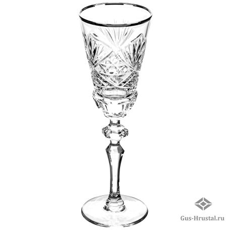 Хрустальные рюмки (отводка золотом) - 8159 1000/73 80 г. Н-р рюмок отв.зол. NEMAN - Набор хрустальных рюмок на высокой ножке с золотой отводкой, 6 шт, 80 гр. Хрустальные рюмки (отводка золотом) 201121 NEMAN