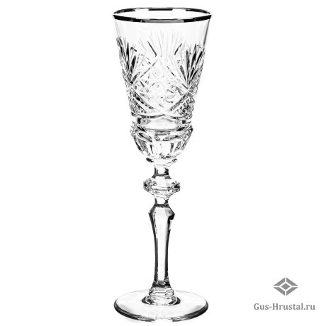 Хрустальные рюмки (отводка золотом) - 8159 1000/73 80 г. Н-р рюмок отв.зол. NEMAN - Набор хрустальных рюмок на высокой ножке с золотой отводкой, 6 шт, 80 гр. Хрустальные рюмки (отводка золотом) 201121 NEMAN