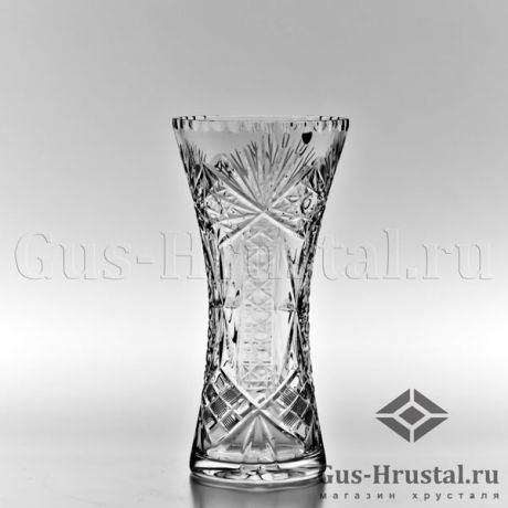 Хрустальная ваза ИСКРА - Ваза д/цв. H-250 d-125 арт. с3223/9 BORISOV - Хрустальная ваза для цветов, бесцветный хрусталь Хрустальная ваза Искра 103006 BORISOV