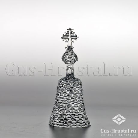 Колокольчик с крестом (горный хрусталь) - 0 Гусь-Хрустальный - Колокольчик из горного хрусталя с фигурой креста (звенит) Колокольчик с крестом (горный хрусталь) 000039 Гусь-Хрустальный