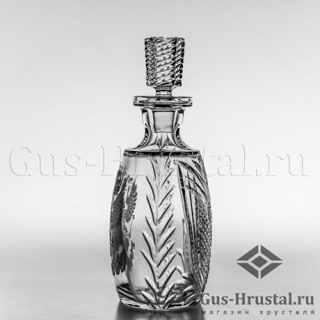 Штоф с рюмками ГЕРБ РФ - Гусь-Хрустальный - Подарочный набор для спиртных напитков: хрустальный штоф и набор из 6 хрустальных рюмок. Штоф с рюмками Герб РФ 272801 Гусь-Хрустальный