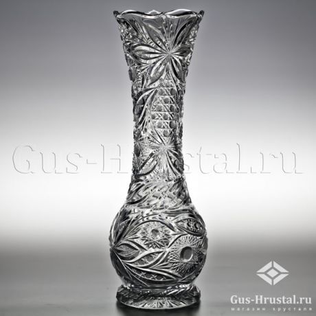 Ваза ВИЗАНТИЙСКАЯ - алладин византийская ГПСЗ Гусь-Хрустальный - Хрустальная ваза для цветов, бесцветный хрусталь Ваза Византийская 100247 Гусь-Хрустальный